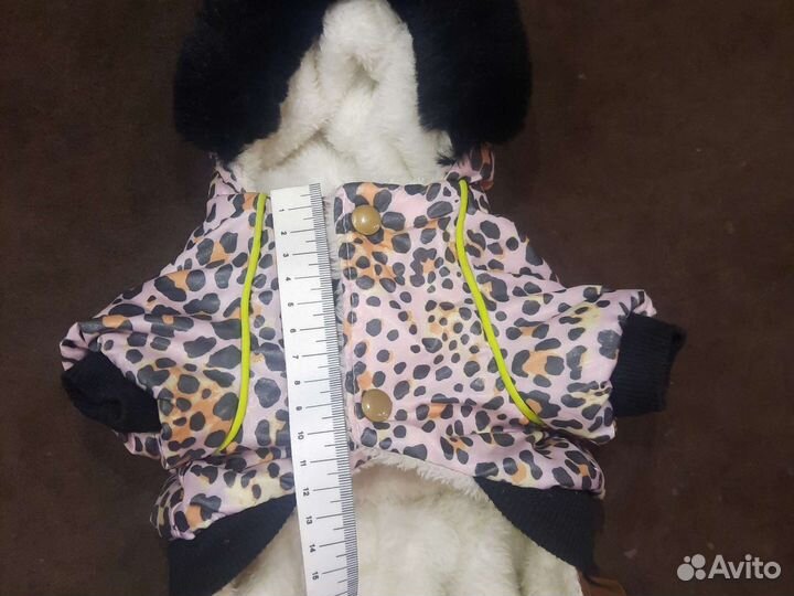 Комбинезон для маленькой собачки зима