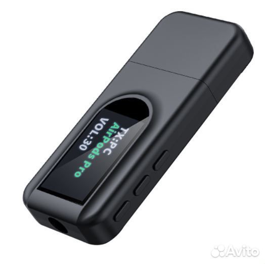 Bluetooth 5.2 + EDR аудио приемник/передатчик