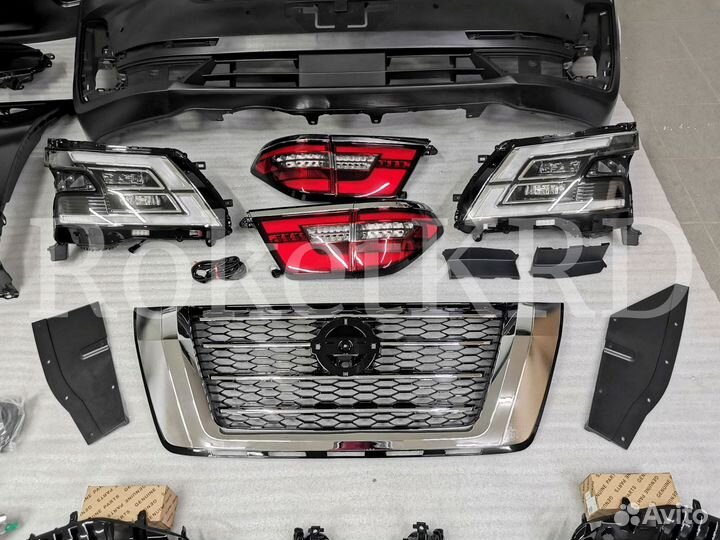 Рестайлинг Nissan Patrol y62 в 2020 Качество