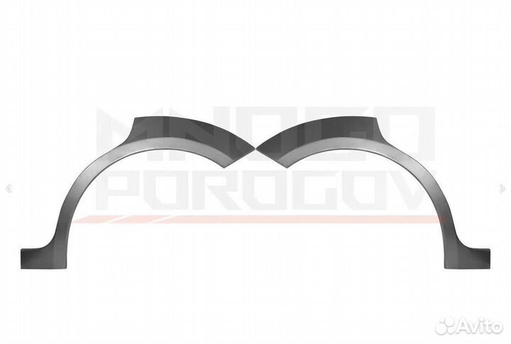 Порог оцинкованный Nissan Almera 2 (N16)