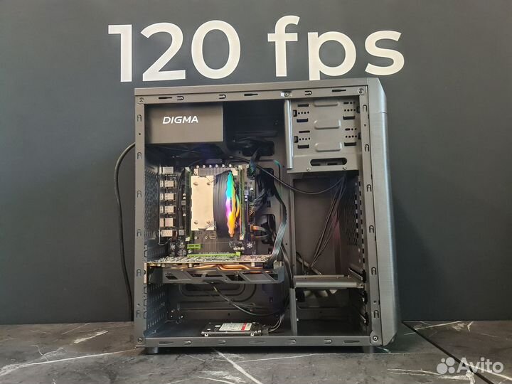 Пк для учебы / игр RX 570, RAM 16 + IPS 100Hz