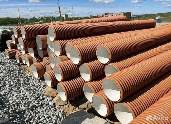 Труба в канаву рыжая 110/94