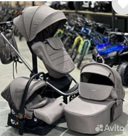 Модульная коляска 3в1 Luxmom