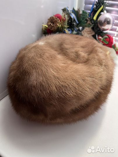 Шапка норковая женская,можно на перешив