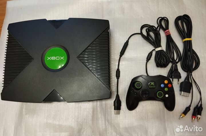Xbox Original 250Gb Softmod 107 игр