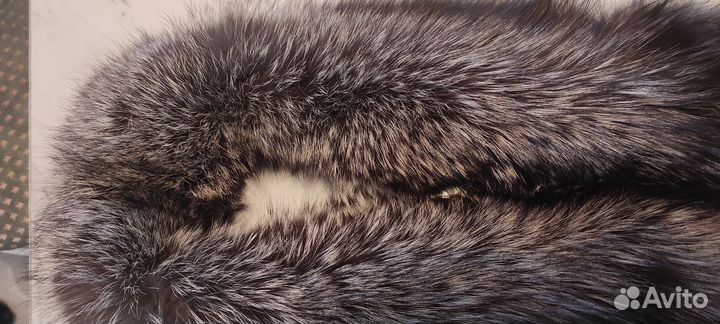 Горжетка из натуральной чернобурки