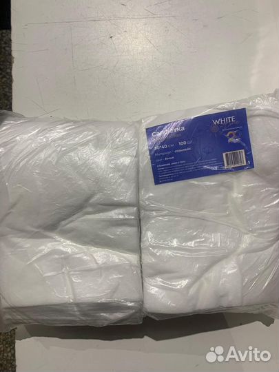 Одноразовые салфетки 20*20, 30*20, 30*40, 40*40