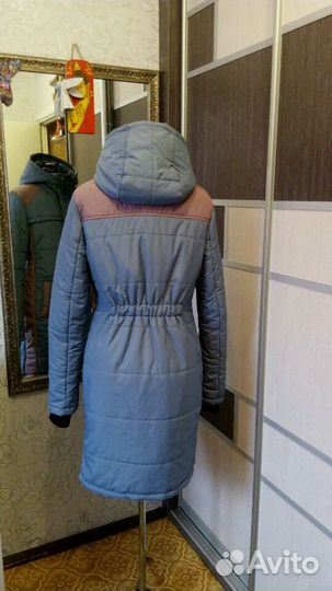 Утепленное пальто