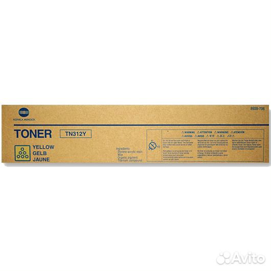 Тонер картридж Konica Minolta bizhub C300/C352