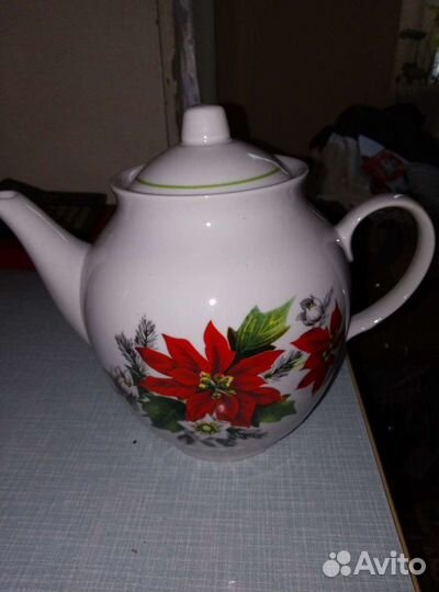 Чайник заварочный фарфоровый СССР
