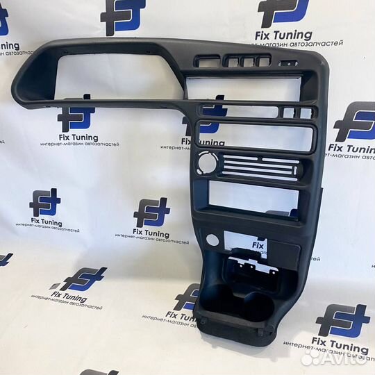 Центральная консоль с подстаканниками на ваз 2114