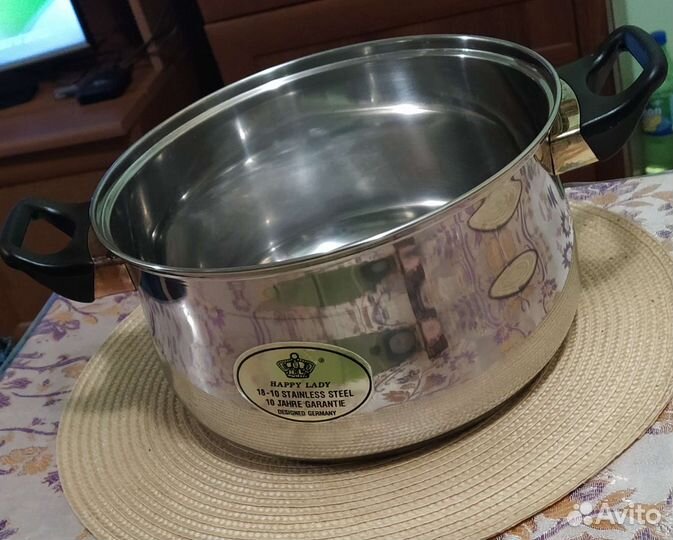 Кастрюля из нержавейки