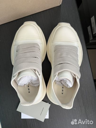 Rick Owens Jumbo Abstract White Low