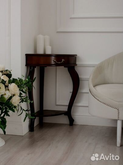 Консоль Угловая Элегант орех арт39825