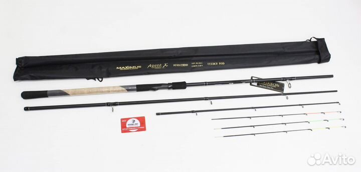 Удилище фидер. Maximus agent-X 390XH 3,9 m 90/120