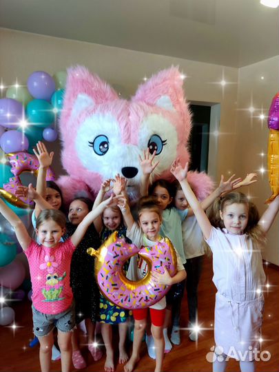 Белый мишка поздравление, панда, ростовые куклы