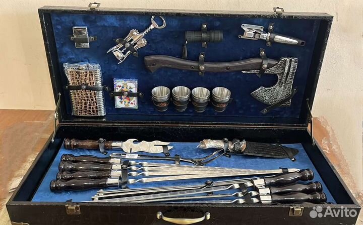 Подарочный набор шампуров для пикника