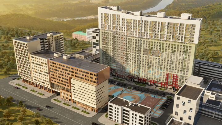 Апартаменты-студия, 25,8 м², 6/16 эт.