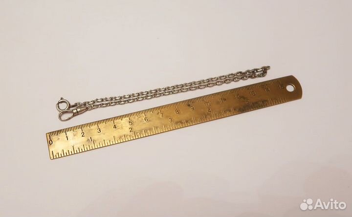 Цепочки(шатлены для часов или др., белый металл