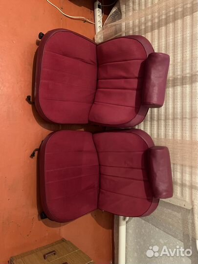 Красный салон ваз 2106