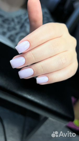 Маникюр наращивание ногтей