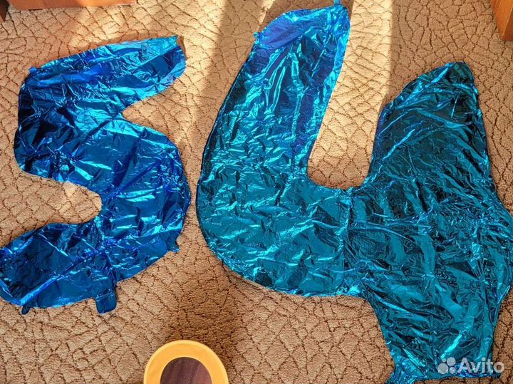 Бу и новые Воздушный шарики из фольги