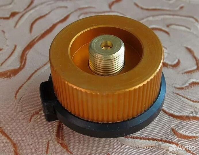 Переходник с резьбы на цанговый балон