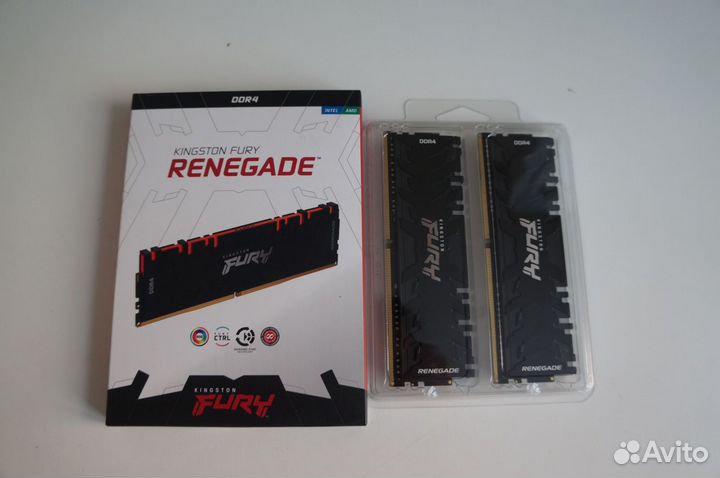 Kingston fury Renegade RGB 16GB DDR4 2x8GB 4000MHz