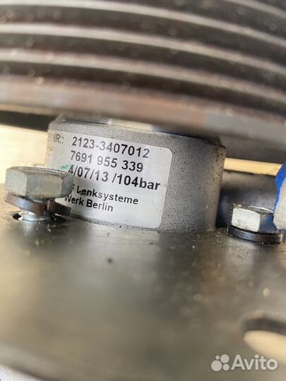 Насос гур chevrolet niva