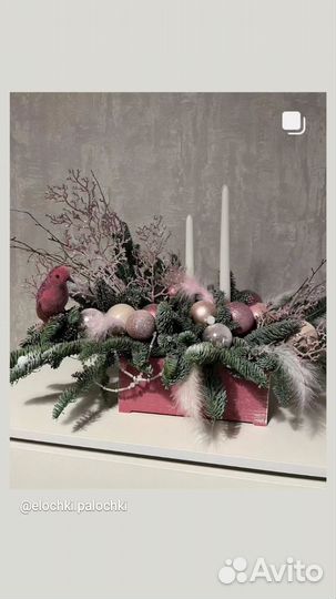 Новогодние декор, новогодние композиции