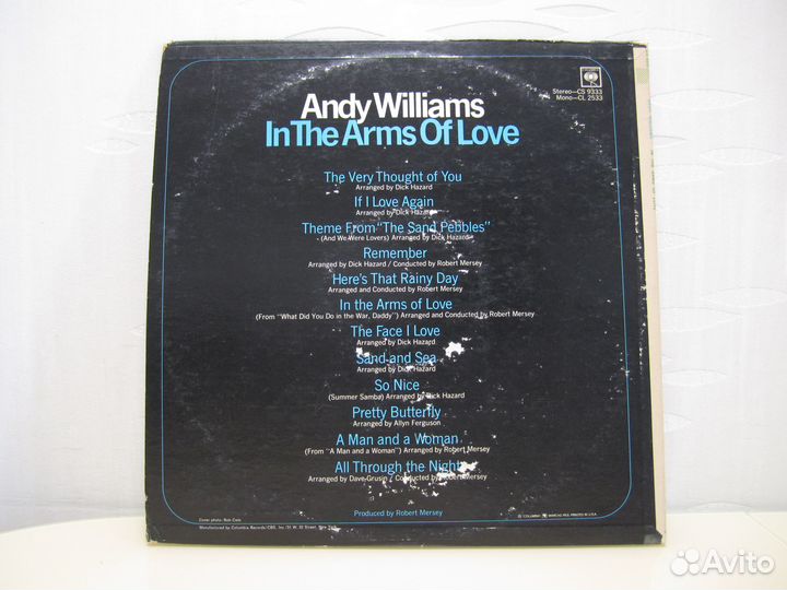 LP Andy Williams - 3lp