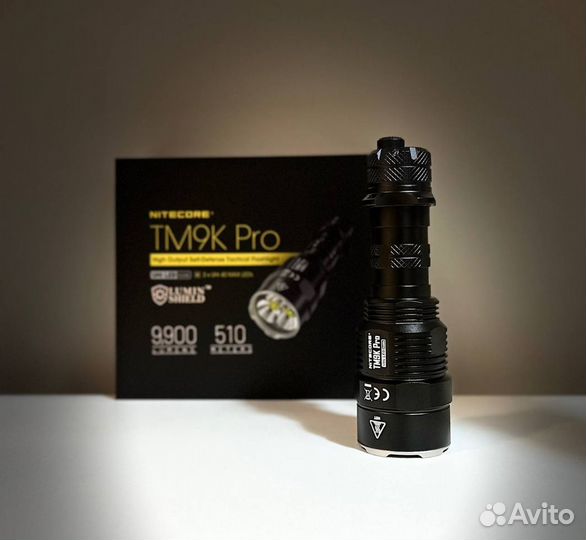 Nitecore TM9K Pro - поисковый фонарь 9900 люмен, 5