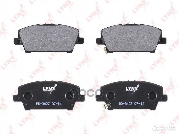 Колодки тормозные дисковые перед BD3427 LYN