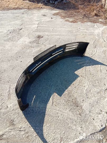 Губа на бампер передняя Honda Fit