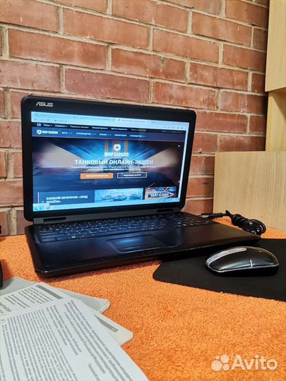 Мощный/Новый/Оригинальный ноутбук asus