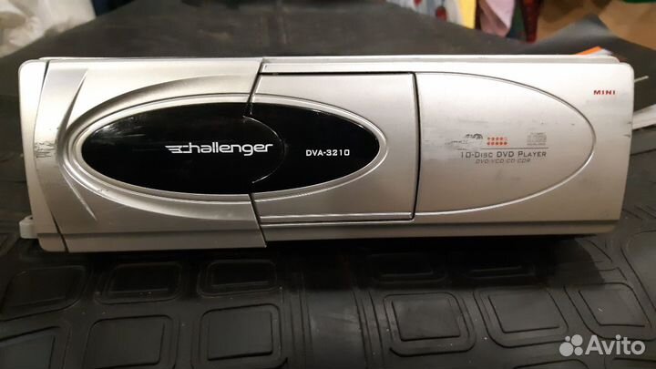 CD/DVD Hallenger магнитофон/ чейнджер 10дисков