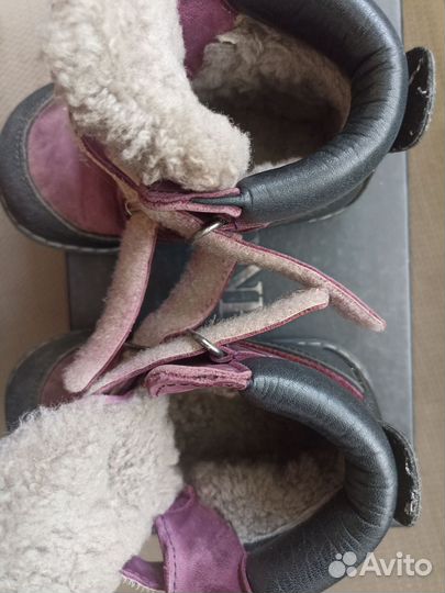 Ботинки зимние для девочки 23 размер