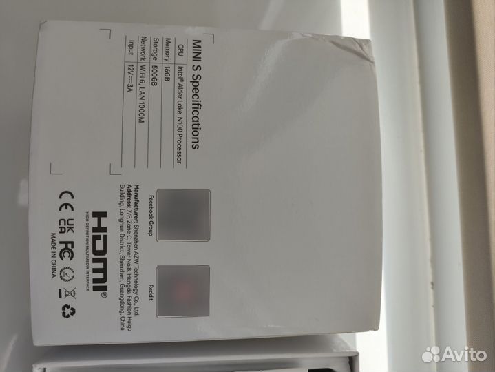 Мини компьютер Beelink mini S 12 PRO