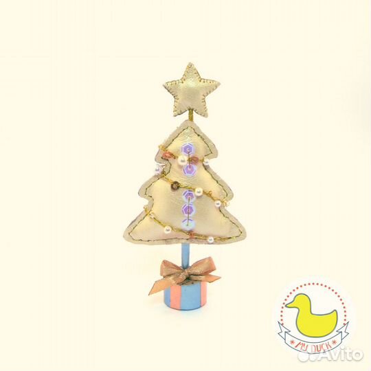 Декоративная елка топиарий. Ручная работа