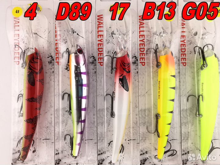 Воблер Bandit Walleye Deep Grows Culture