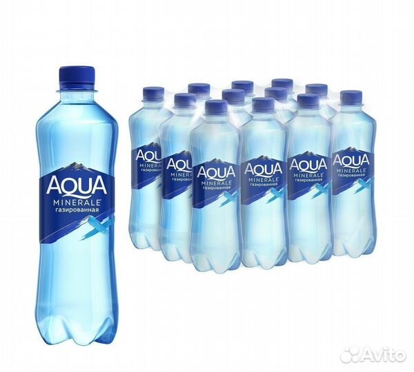 Опт - Минеральная вода Aqua Minerale газированная