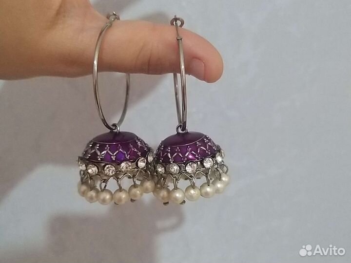 Серьги индийские