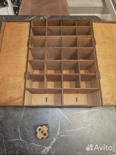 Деревянный кейс, органайзер для игры Munchkin