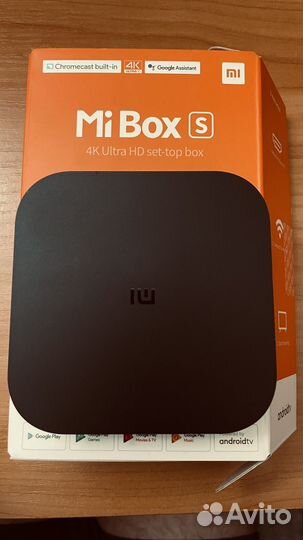 Тв приставка xiaomi mi box s 4k