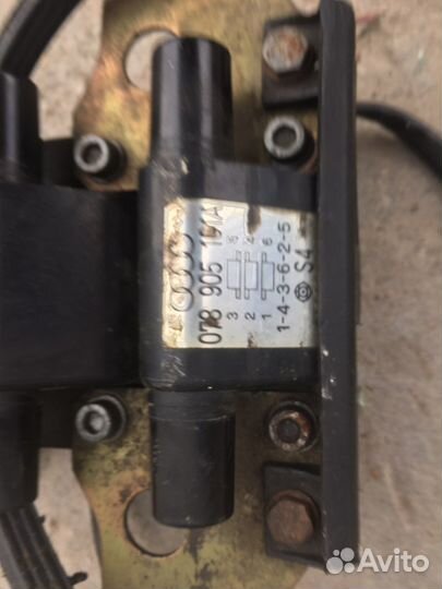 Катушки зажигания на Audi A6 с4 2.6,2.8