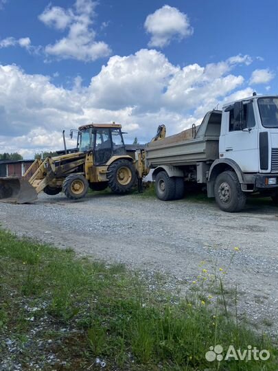 Услуги Эксковатора-погрузчика