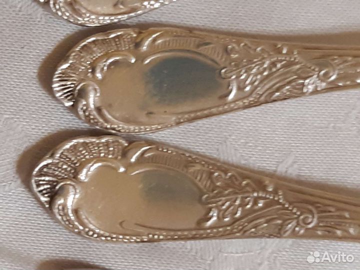 Мельхиоровые ложки чайные