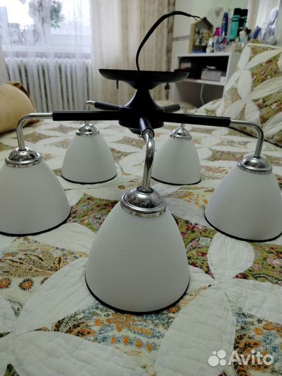 Люстра потолочная бу