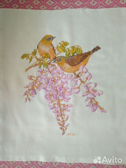 Набор для вышивания от овен (остатки)