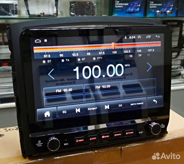 Mitsubishi Pajero 4 магнитола Android эксклюзив